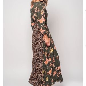 Maxi dress bohemian style